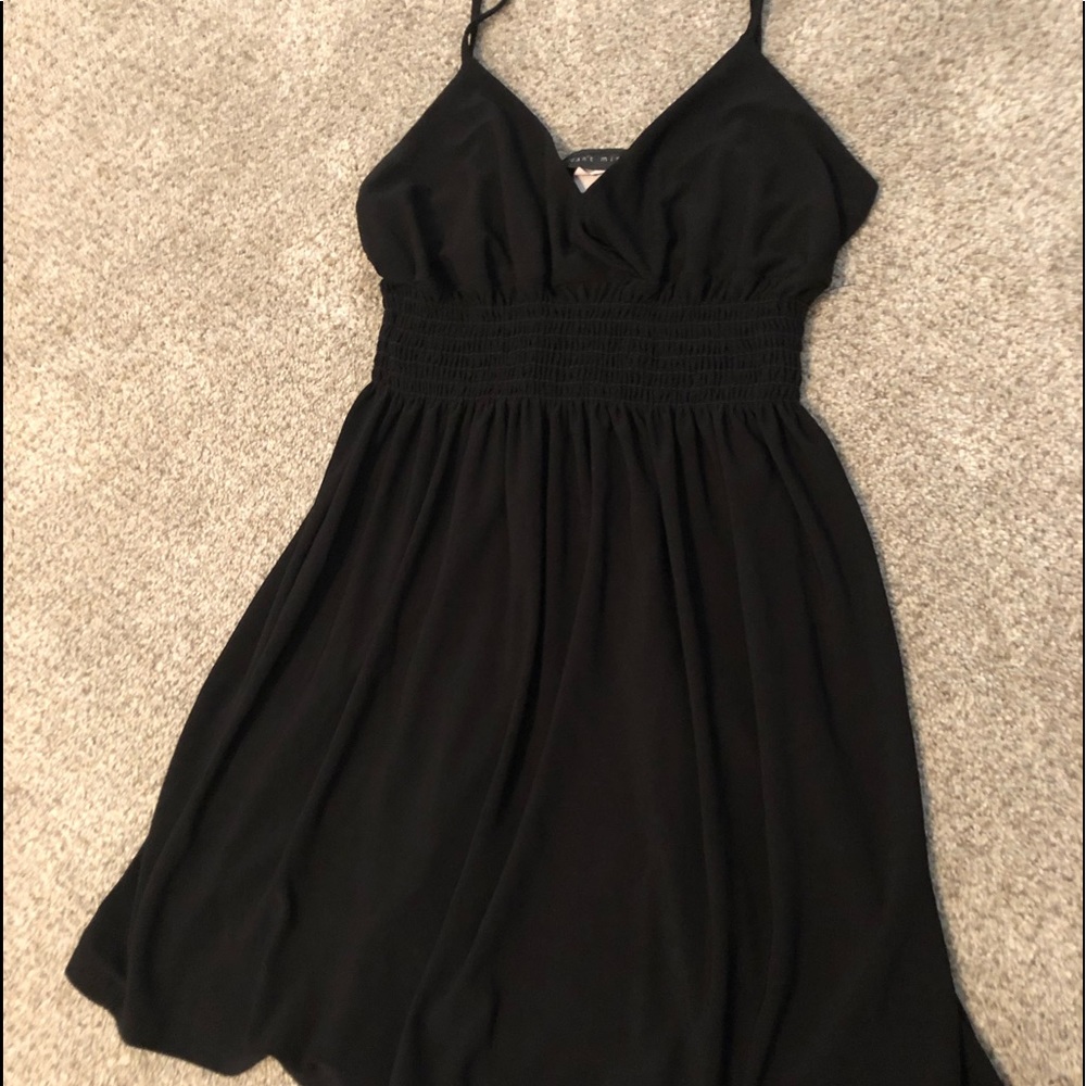 Black short dress